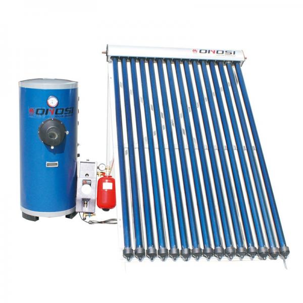 Calefator de água solar pressurizado dividido